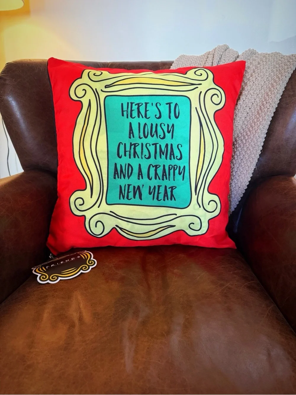 Friends themed Pillow Case NWT